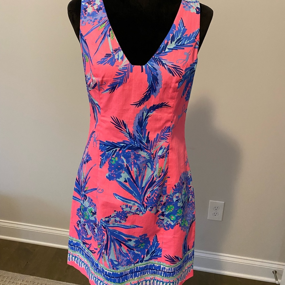 Lilly Pulitzer sleeveless summer dress. Never worn.